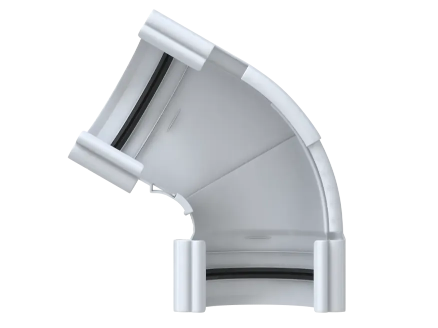 Угол желоба 120-145°, Альта-профиль, Элит Белый купить в Санкт-Петербурге