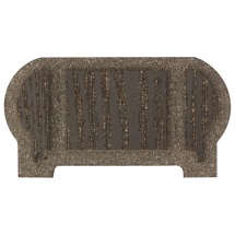 Заглушка торцевая для перил из ДПК Faynag Венге 95х50 мм