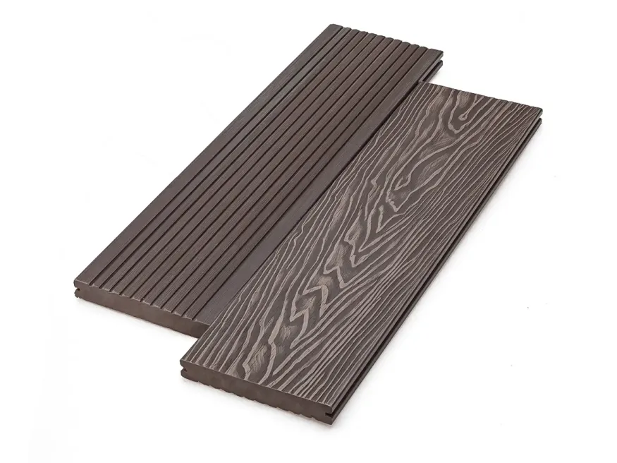 Террасная доска Deckart, Monolit 3D, Венге купить в Санкт-Петербурге