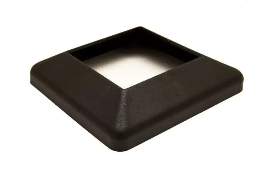 Крышка нижняя ПВХ для столба 100х100 Deckart Графит купить в Санкт-Петербурге