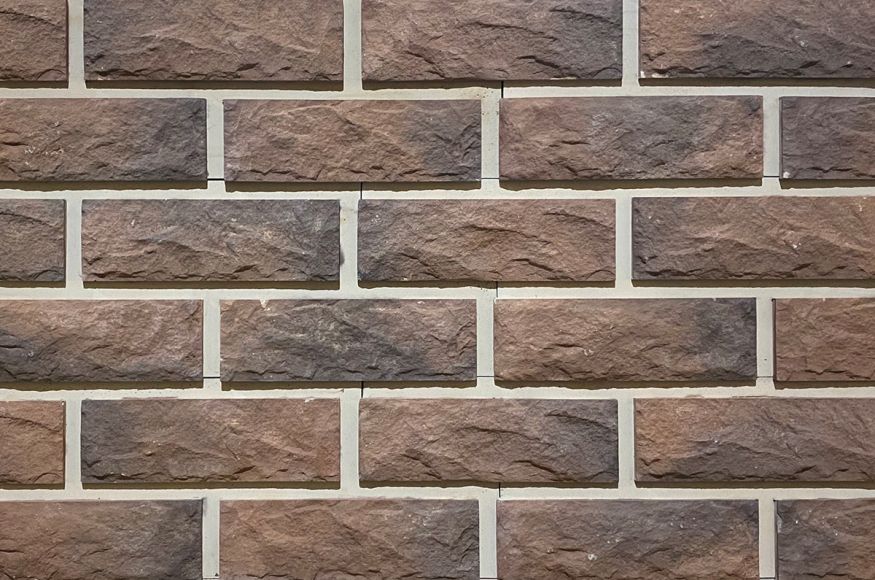 Фиброцементные панели КАНЬОН Сколотый кирпич - 27 купить в Санкт-Петербурге