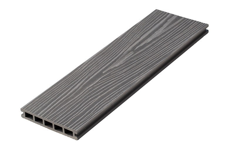 Террасная доска из ДПК RusDecking Unodeck Ultra - Цвет: Серый купить в Санкт-Петербурге