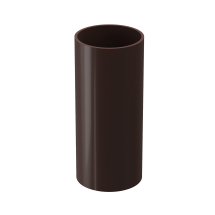 Водосточная труба Docke Lux, шоколадный цвет, длина 1 м