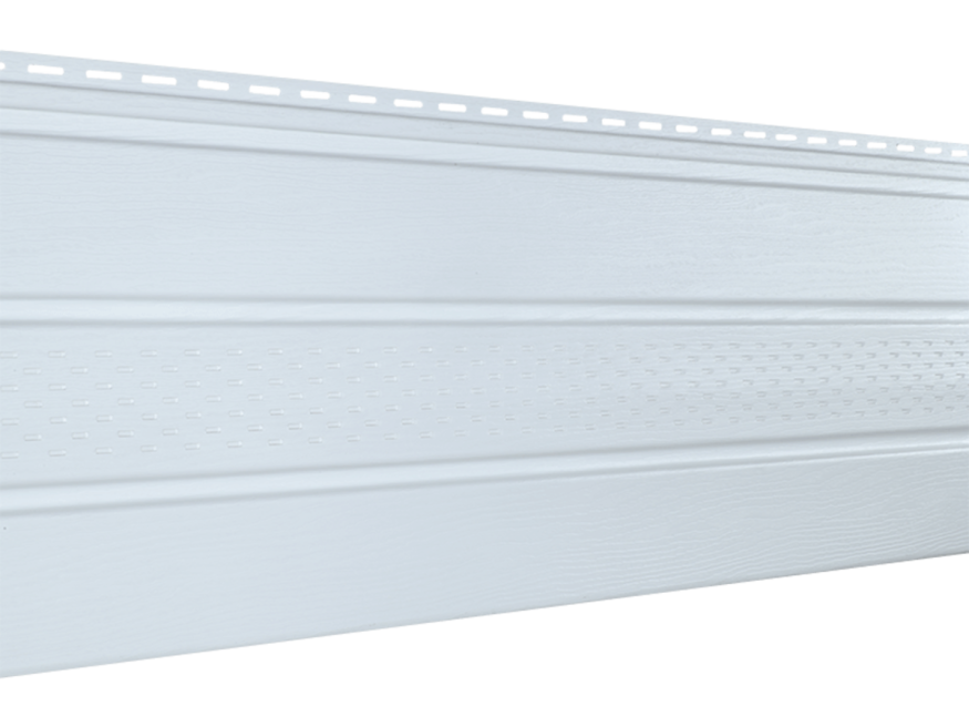 Классический софит Ю-пласт, Белый (с частичной перфорацией) купить в Санкт-Петербурге