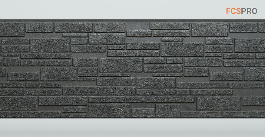 Фиброцементные панели FCS Simple АА1 (под камень) купить в Санкт-Петербурге