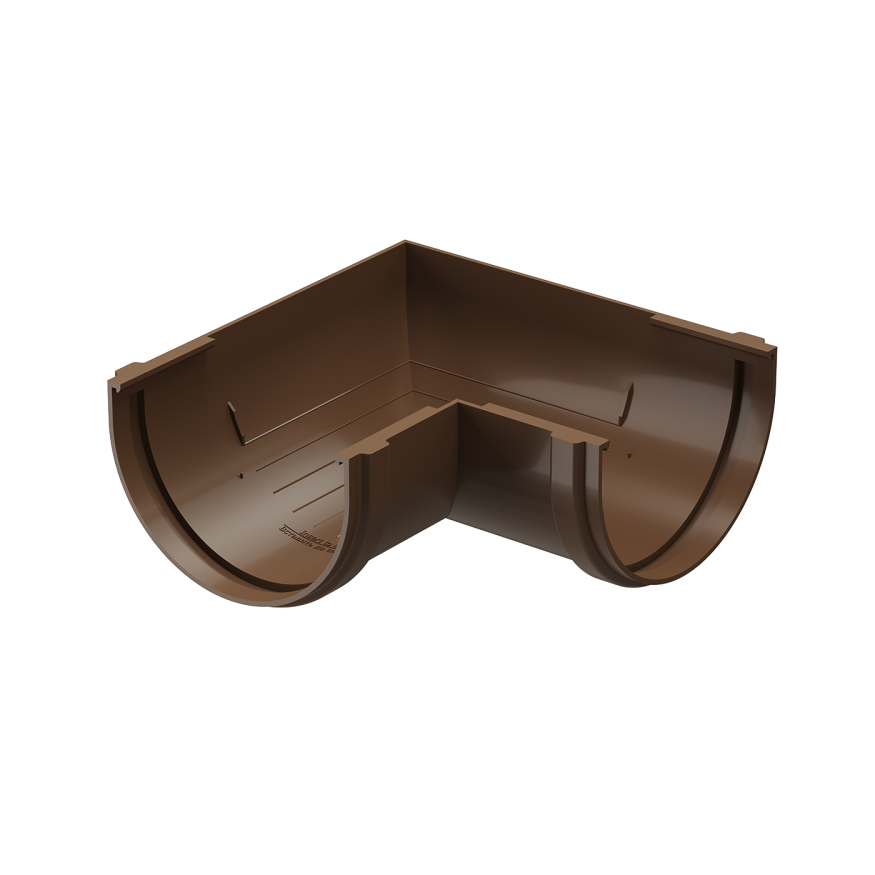 Угол желоба 90° универсальный, Docke Standard, Цвет: светло-коричневый. купить в Санкт-Петербурге