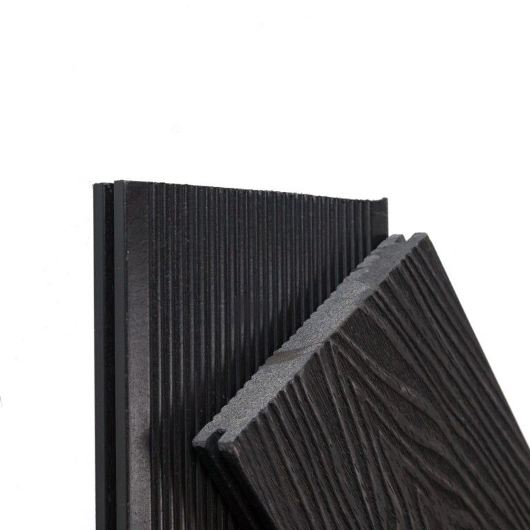 Террасная доска Ecodecking Экстра 3D Графит купить в Санкт-Петербурге