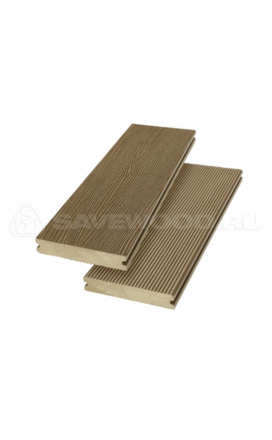 Террасная доска ДПК SaveWood, SW Abies (R), Тик купить в Санкт-Петербурге