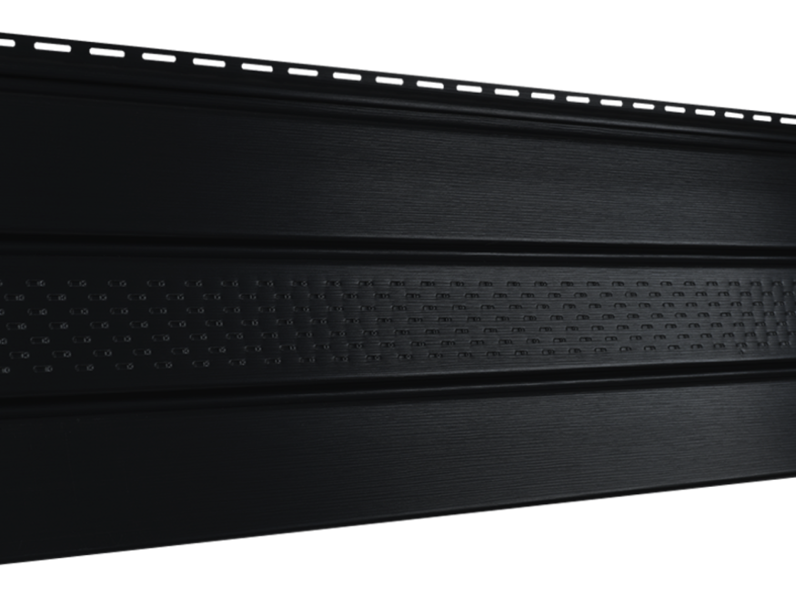 Софит PRO классический Ю-Пласт, Черный (с частичной перфорацией) купить в Санкт-Петербурге