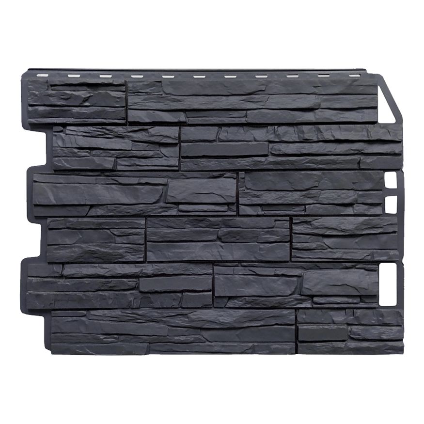 Фасадная панель FineBer Скол, Асфальт купить в Санкт-Петербурге