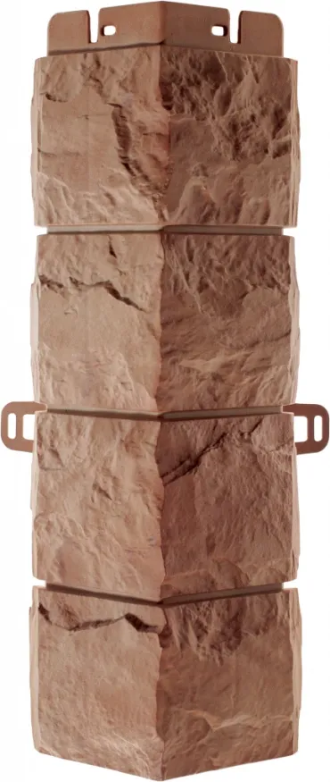 Угол наружный Альта-Профиль, Фагот ЭКО, Терракотовый купить в Санкт-Петербурге