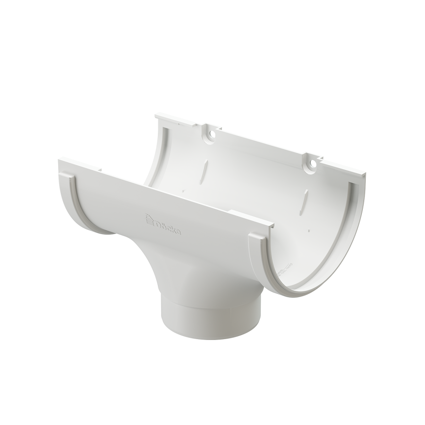 Воронка водосточная Docke Standard, белая купить в Санкт-Петербурге