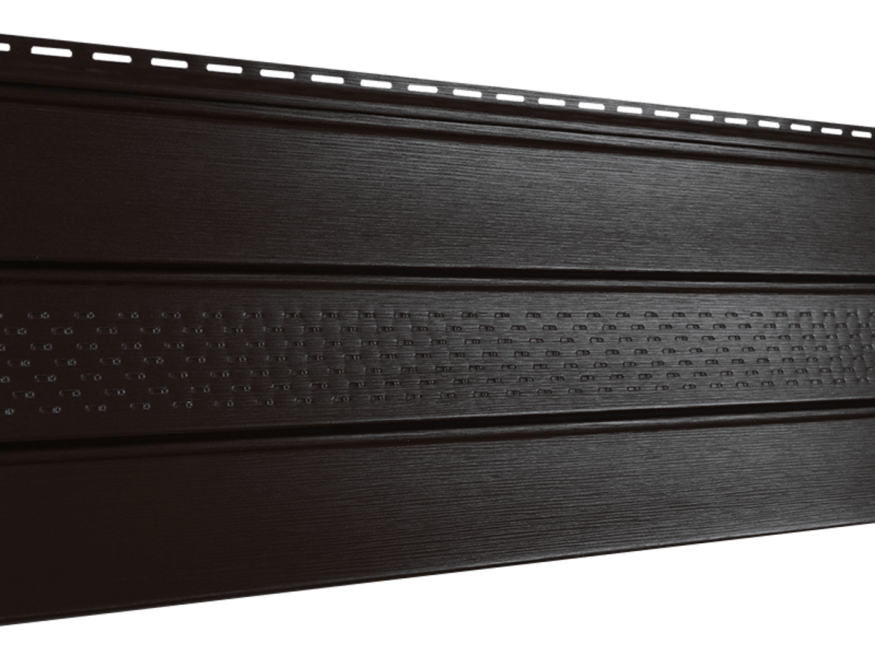 Софит PRO классический Ю-пласт, Коричневый (с частичной перфорацией) купить в Санкт-Петербурге