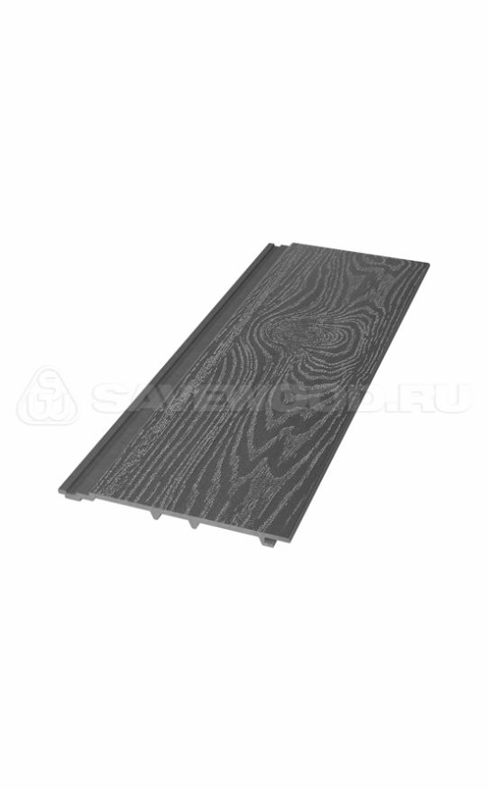 Сайдинг из ДПК SaveWood, SW Cedrus (T), Графит купить в Санкт-Петербурге