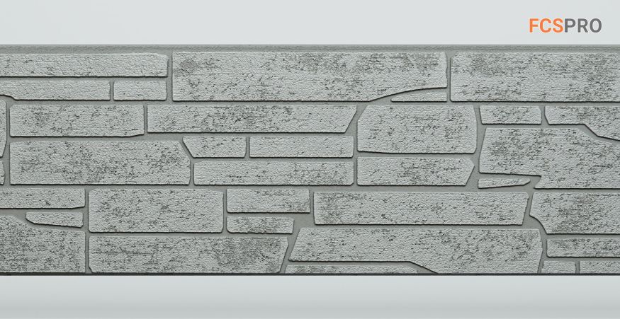 Фиброцементные панели FCS Simple АА7 (под камень) купить в Санкт-Петербурге