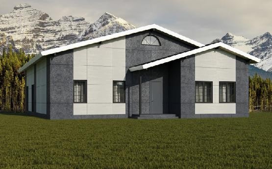 Фиброцементный сайдинг Roofas Board Stone Цвет Графит купить в Санкт-Петербурге