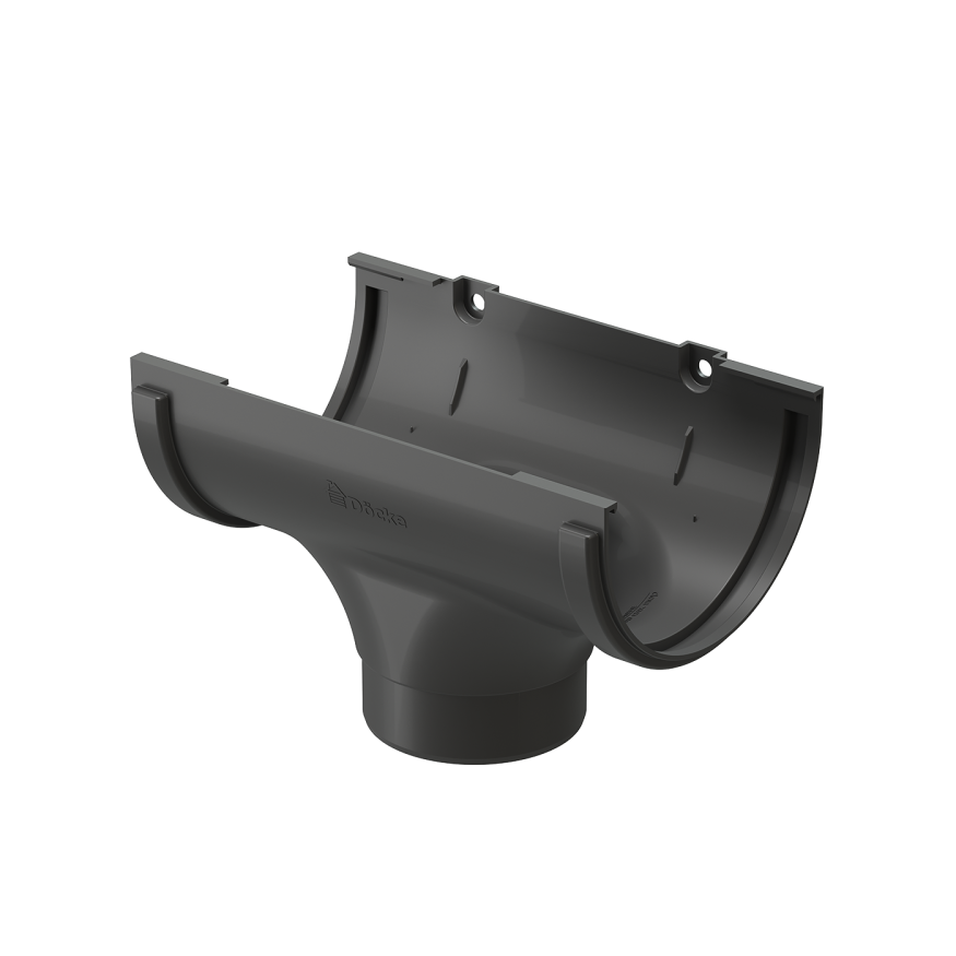 Водосточная воронка Docke Standard, цвет серый купить в Санкт-Петербурге