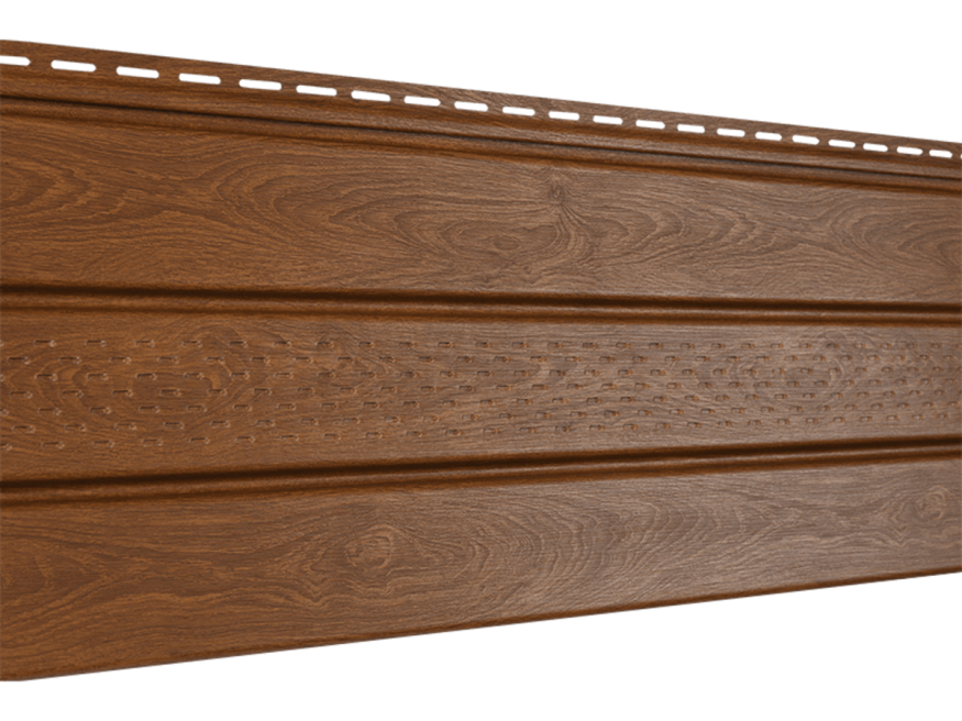 Софит PRO под дерево, Ю-пласт, Золотой дуб (с частичной перфорацией) купить в Санкт-Петербурге