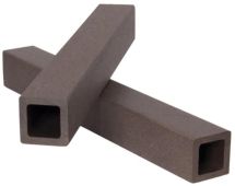 Балясина ДПК Polivan DENPASAR без текстуры, тёмно-коричневая.