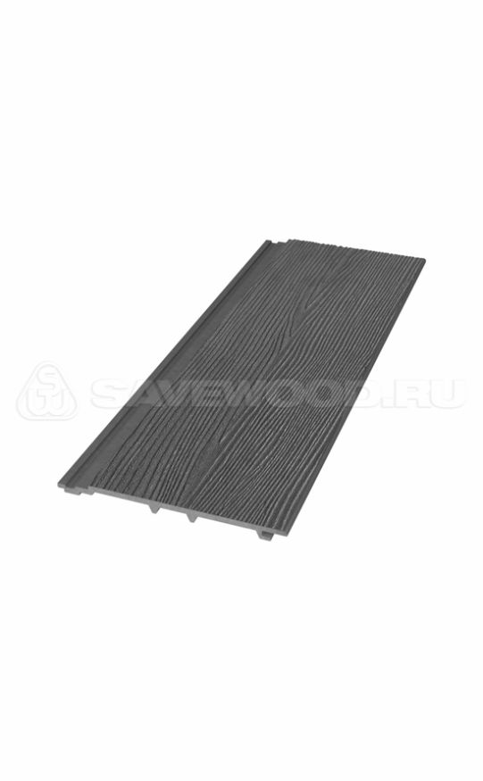 Сайдинг из ДПК SaveWood, SW Cedrus (R), Графит купить в Санкт-Петербурге