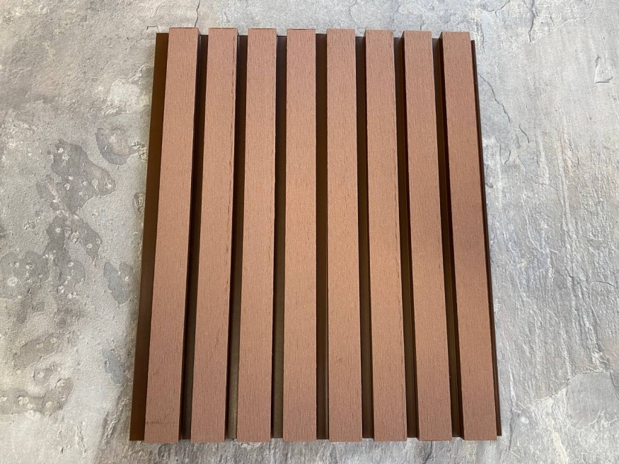 Фасадная реечная панель EasyDecking, Wood-X, Коричневый купить в Санкт-Петербурге