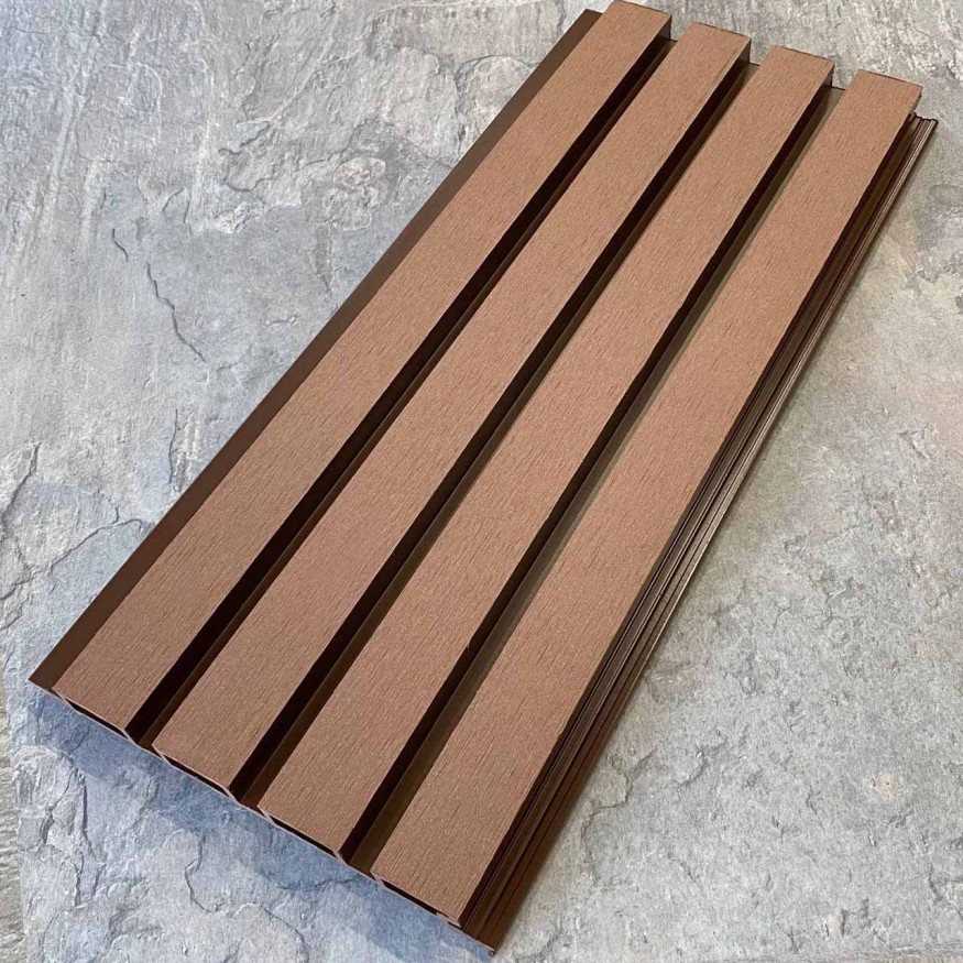 Фасадная реечная панель EasyDecking, Wood-X, Коричневый купить в Санкт-Петербурге