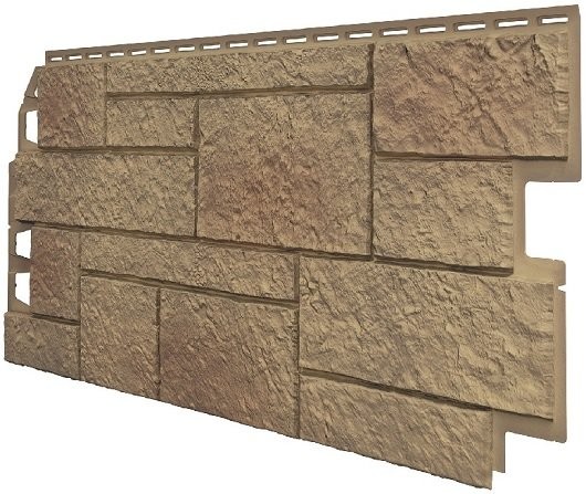 Фасадная панель VOX Sandstone (Сандстоун) светло-коричневого цвета купить в Санкт-Петербурге