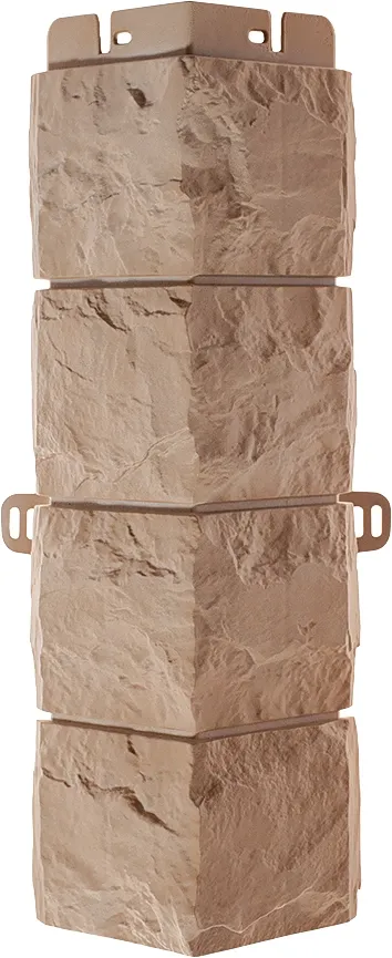 Угол наружный Альта-Профиль, Фагот ЭКО, Бежевый купить в Санкт-Петербурге