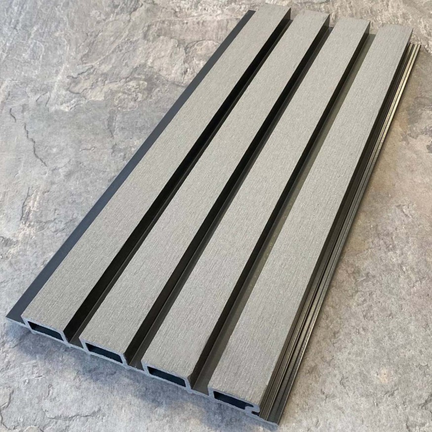 Фасадная реечная панель EasyDecking, Wood-X, Серый купить в Санкт-Петербурге