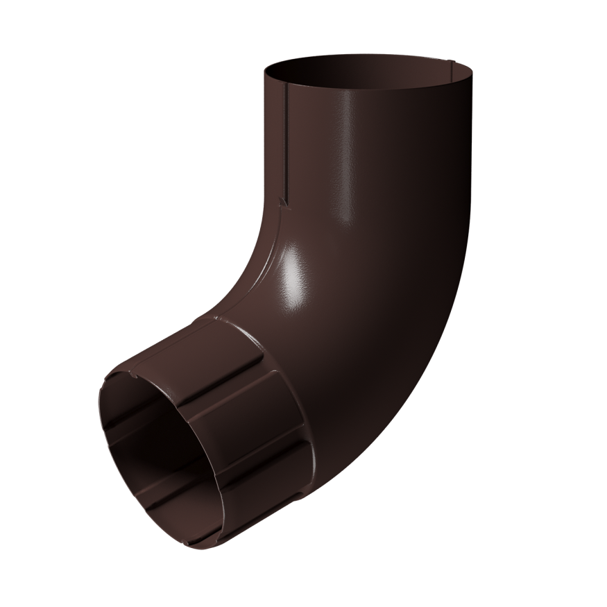 Колено для водосточной трубы 72˚, Docke Stal Premium, Цвет: Шоколадный купить в Санкт-Петербурге
