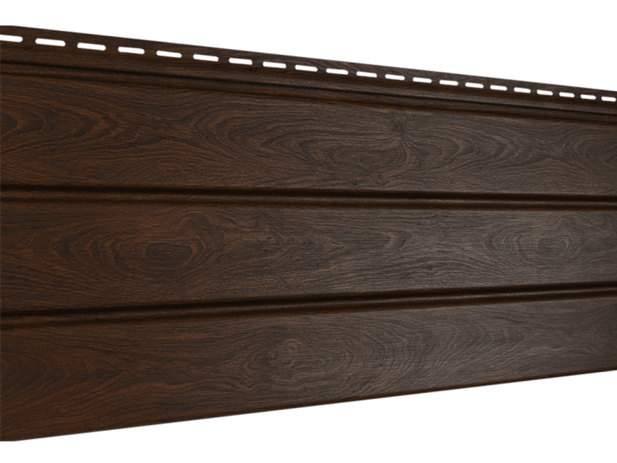 Софит PRO под дерево, Ю-пласт, Тёмный орех (с частичной перфорацией) купить в Санкт-Петербурге