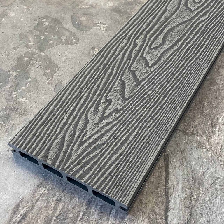 Террасная доска ДПК EasyDecking, Wood-X, Серый купить в Санкт-Петербурге