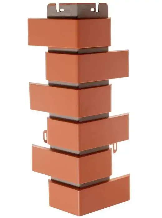 Наружный угол Альта-Профиль, Клинкерный кирпич, Красный купить в Санкт-Петербурге