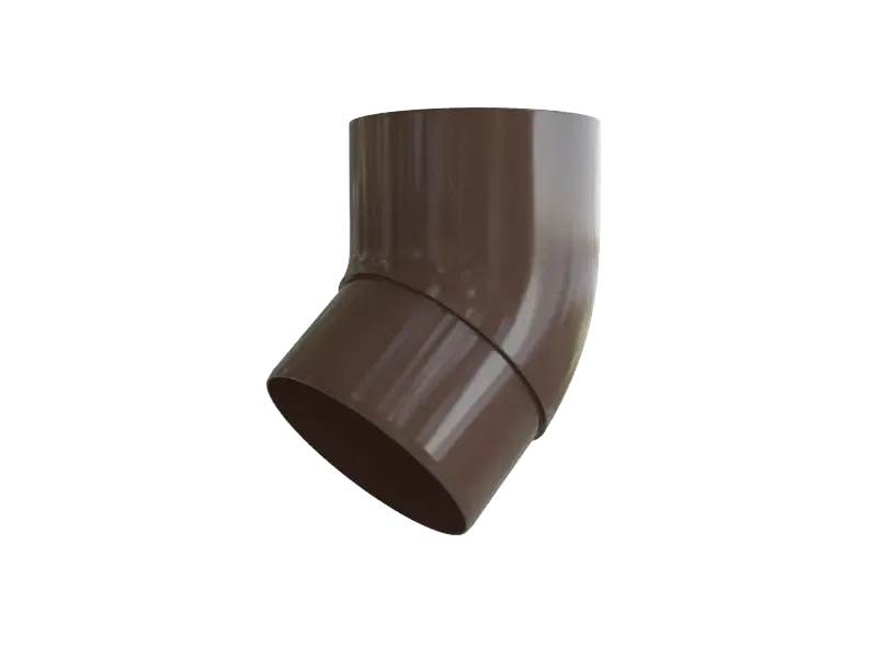 Колено трубы 45°, Альта-Профиль, Элит Коричневый купить в Санкт-Петербурге
