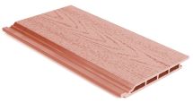 Фасадная панель ДПК АЙ-ТЕХПЛАСТ терракотового цвета