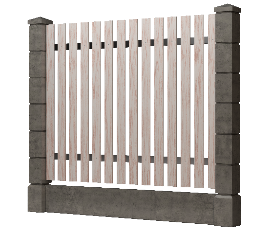 Заборная доска GRINDERDECO, ДПК, обработанная, светлый дуб. купить в Санкт-Петербурге