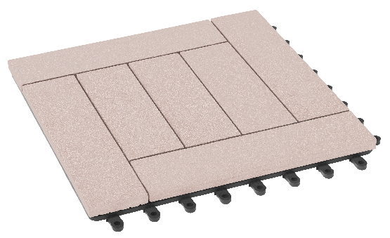 Модульный паркет ДПК GRINDERDECO Комфорт 6 Беленый дуб купить в Санкт-Петербурге