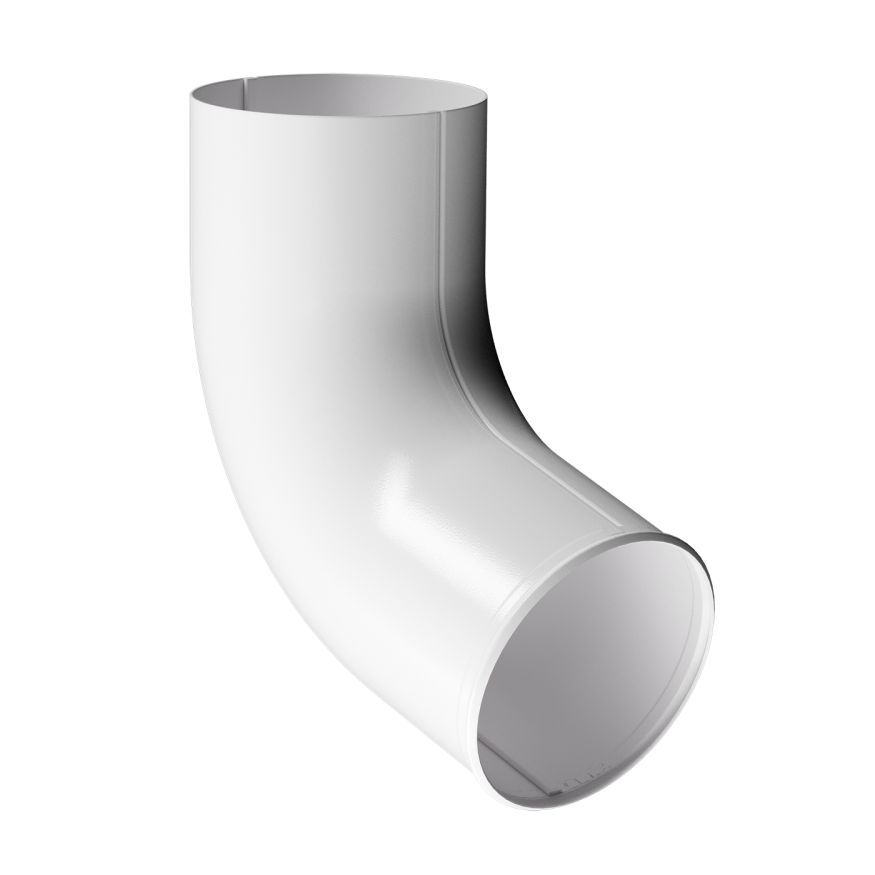 Отвод для водостока Docke Stal Premium, цвет Пломбир. купить в Санкт-Петербурге