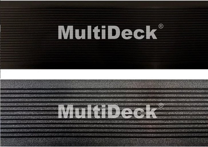 Террасная доска из ДПК MultiDeck Черный бархатный оттенок купить в Санкт-Петербурге