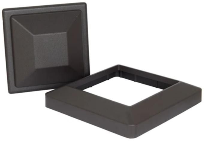 Комплект алюминиевой крышки и юбки для столба Polivan SINGARAJA. купить в Санкт-Петербурге