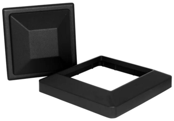 Комплект алюминиевой крышки и юбки для столба Polivan SINGARAJA. купить в Санкт-Петербурге