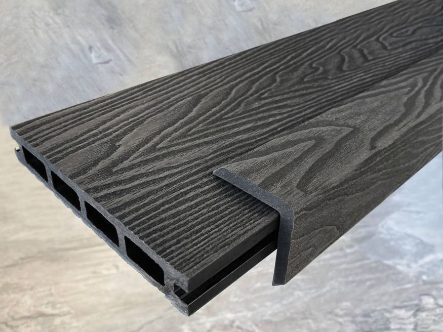 Террасная доска ДПК EasyDecking, Wood-X, Черное дерево купить в Санкт-Петербурге