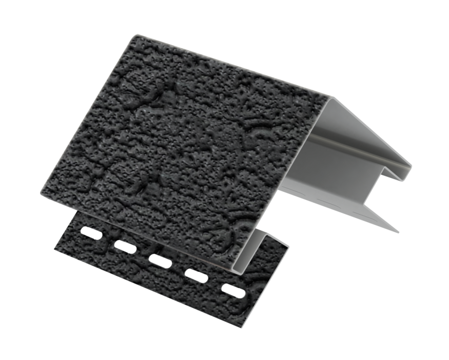 Наружный угол Ю-Пласт Стоун Хаус S-Lock Клинкер Нордик, Графитовый купить в Санкт-Петербурге