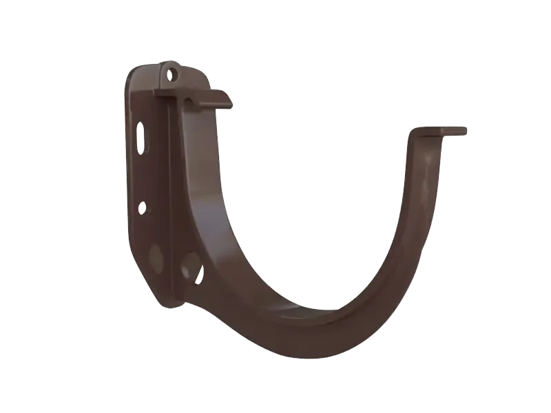 Кронштейн для желоба Альта-Профиль Элит, коричневый цвет. купить в Санкт-Петербурге