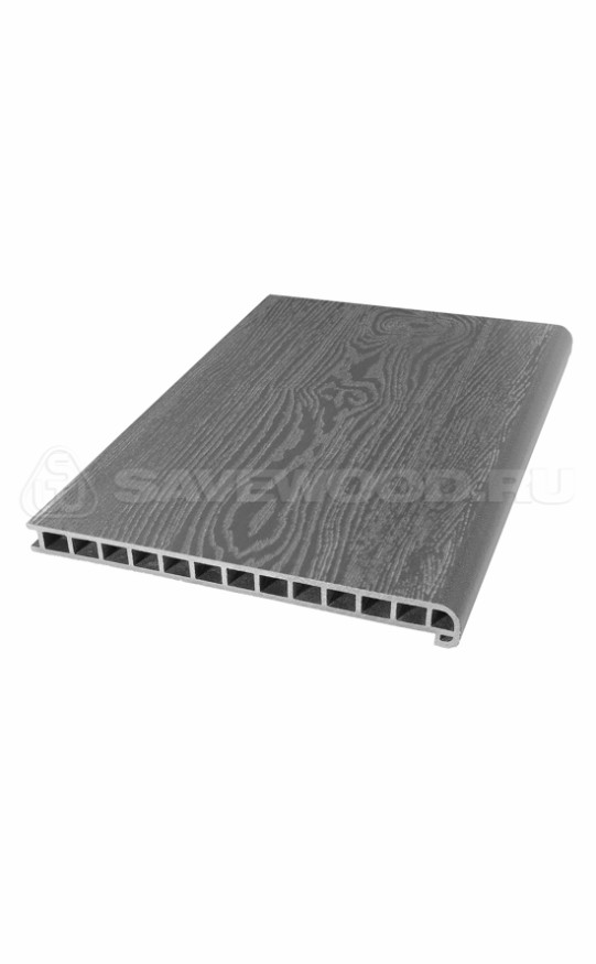 Ступень из ДПК SaveWood, SW Radix (T), Пепельный купить в Санкт-Петербурге
