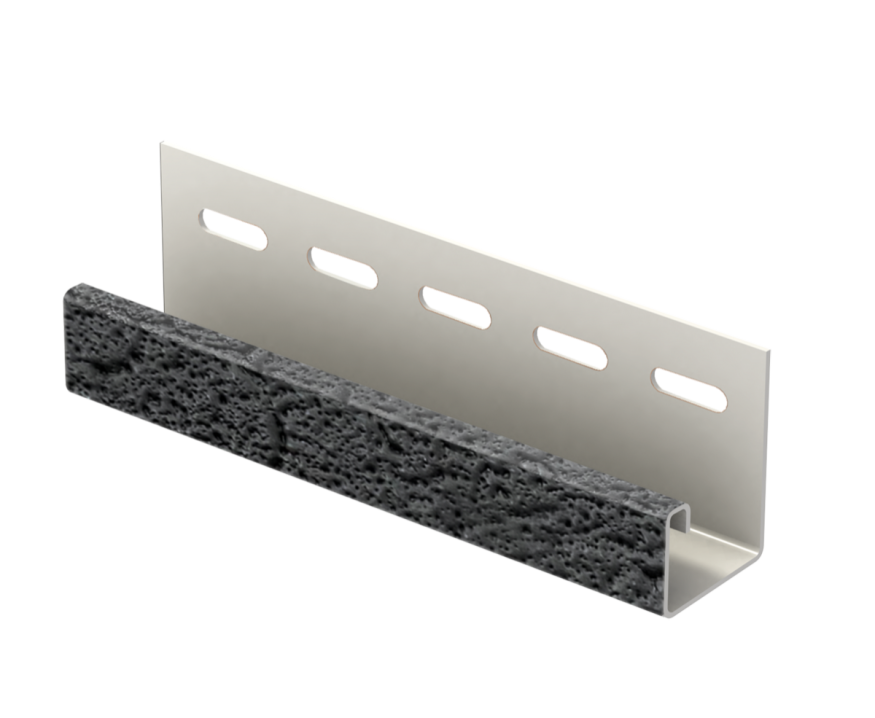 J-профиль Ю-Пласт, Стоун Хаус S-Lock Клинкер Нордик, Графитовый купить в Санкт-Петербурге