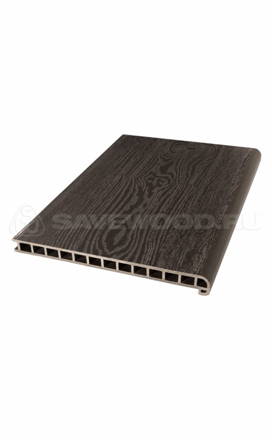 Ступень из ДПК SaveWood, SW Radix (T), Темно-коричневый купить в Санкт-Петербурге