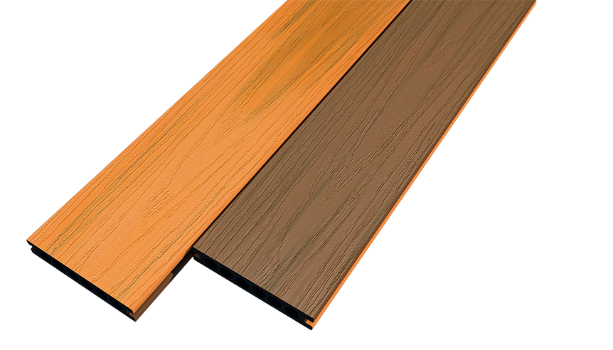 Teak / Latte | Двухсторонняя террасная доска WOODVEX Dual купить в Санкт-Петербурге
