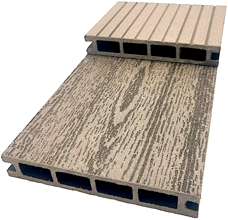 Террасная доска NanoWood «Эко Классик» в цвете Венге купить в Санкт-Петербурге