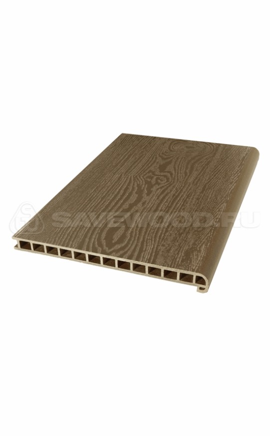 Ступень из ДПК SaveWood, SW Radix (T), Тик купить в Санкт-Петербурге